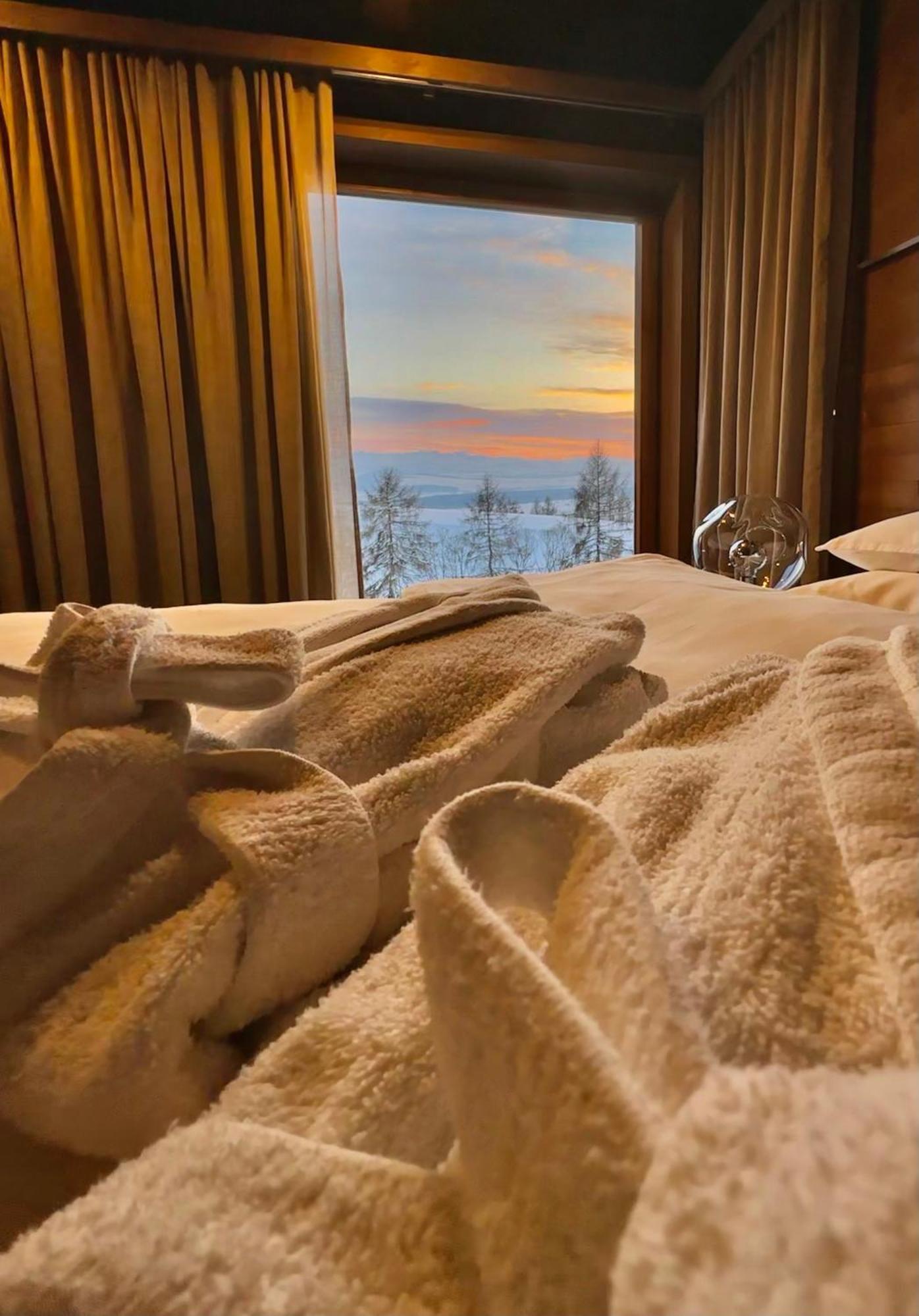 Koza U Woza Wypocznij W Gorach W Rytmie Slow Drewniany Dom Premium Z Widokiem Na Panorame Tatr Ecospa Strefa Fitness Zielona Farma Warsztaty (Adults Only) Szlembark Exterior photo